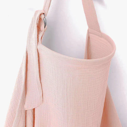 Muslin Breastfeeding Cover Portable 100% Cotton Nursing Cover Breathable Blanket for Baby Stroller Car Seat Cover 71*95cm
