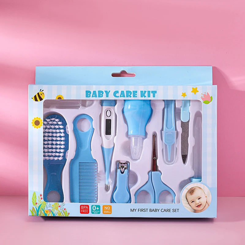 Baby Essentials: 10-Piece Grooming Essentials Set