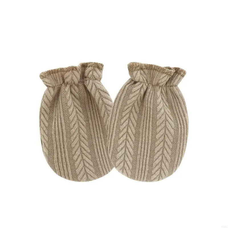 Soft Cotton Baby Mittens - Scratch Proof Gloves for Newborns