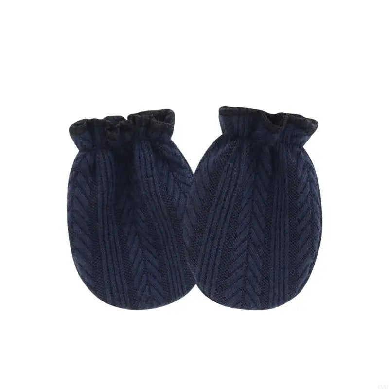 Soft Cotton Baby Mittens - Scratch Proof Gloves for Newborns