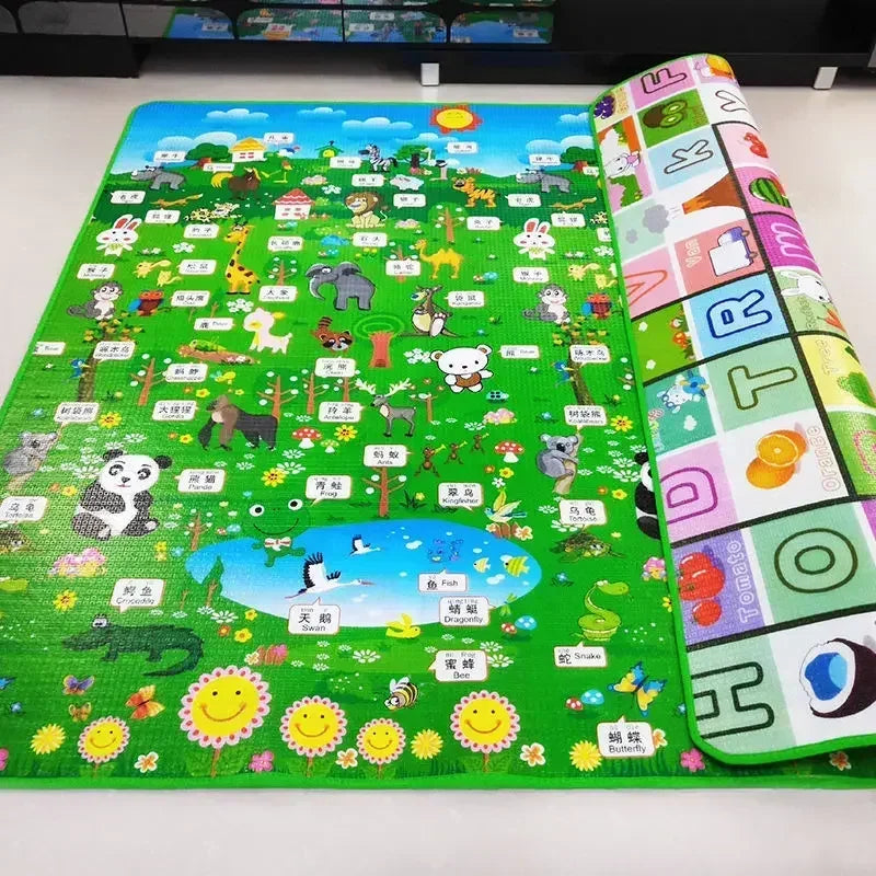 Baby Crawling Play Mats Non-toxic High-quality EPE Baby Activity Gym Carpet Baby Game Children's Safety Rug
