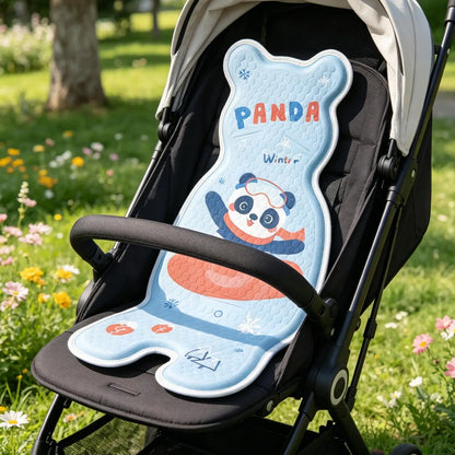 Baby Stroller Cooling Mat Honeycomb Gel Breathable Kids Car Seat Liner Universal Cooling Pad for Bassinet Swing Outdoor Camping
