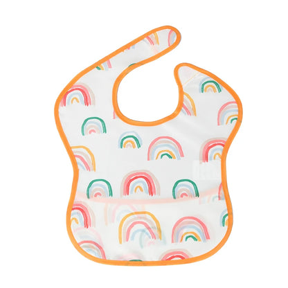 Print Baby Bibs Cute Waterproof Feeding Infant Boys Girls Burp Cloth Bandana Bibs Infant Feeding Supplies