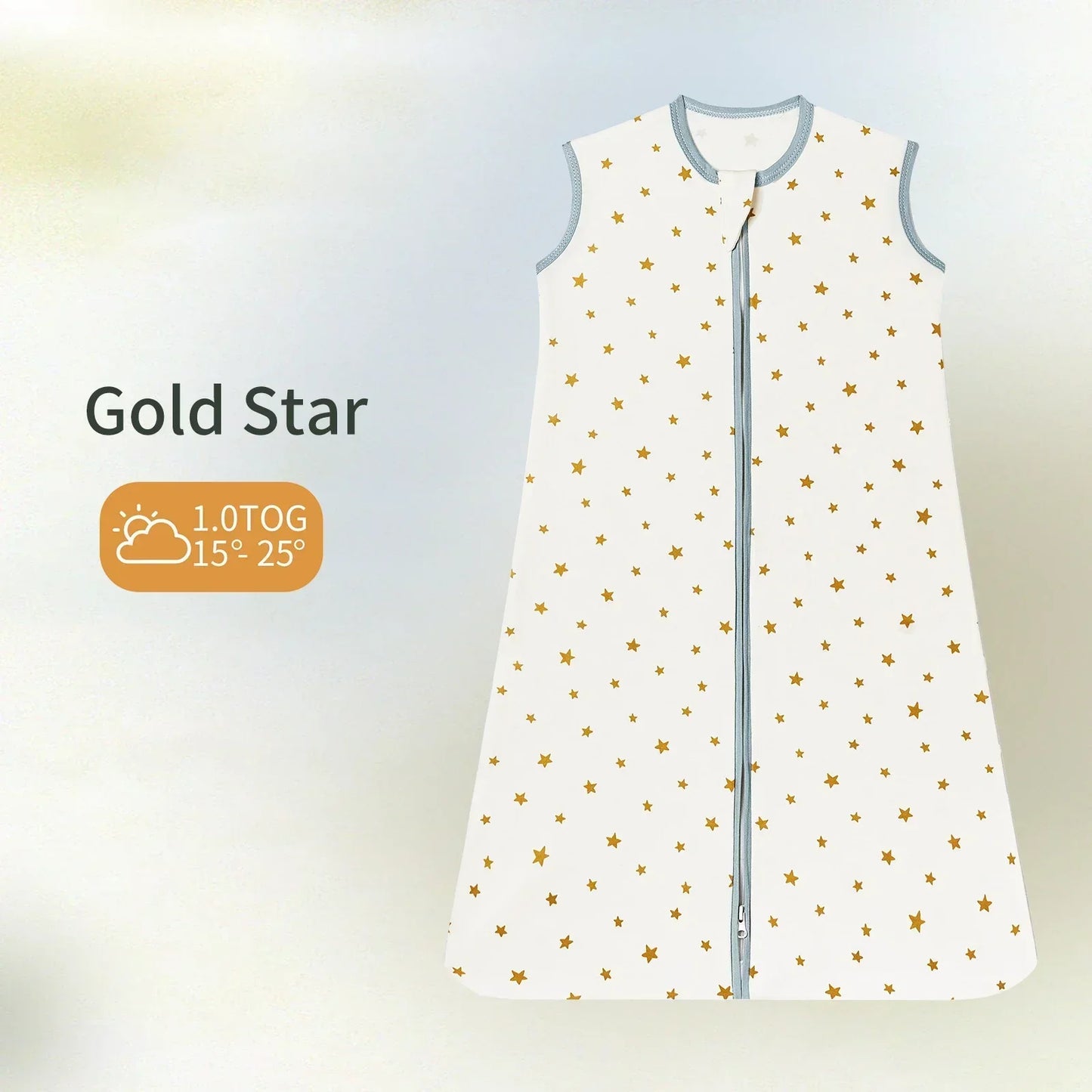 Newborn Sleep Sack: Baby Sleeping Bag 100% Cotton Summer Sleep sack 3-18M