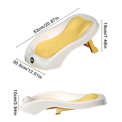 Foldable Infant Bath Seat - Non-Slip, Ergonomic, Easy-Clean