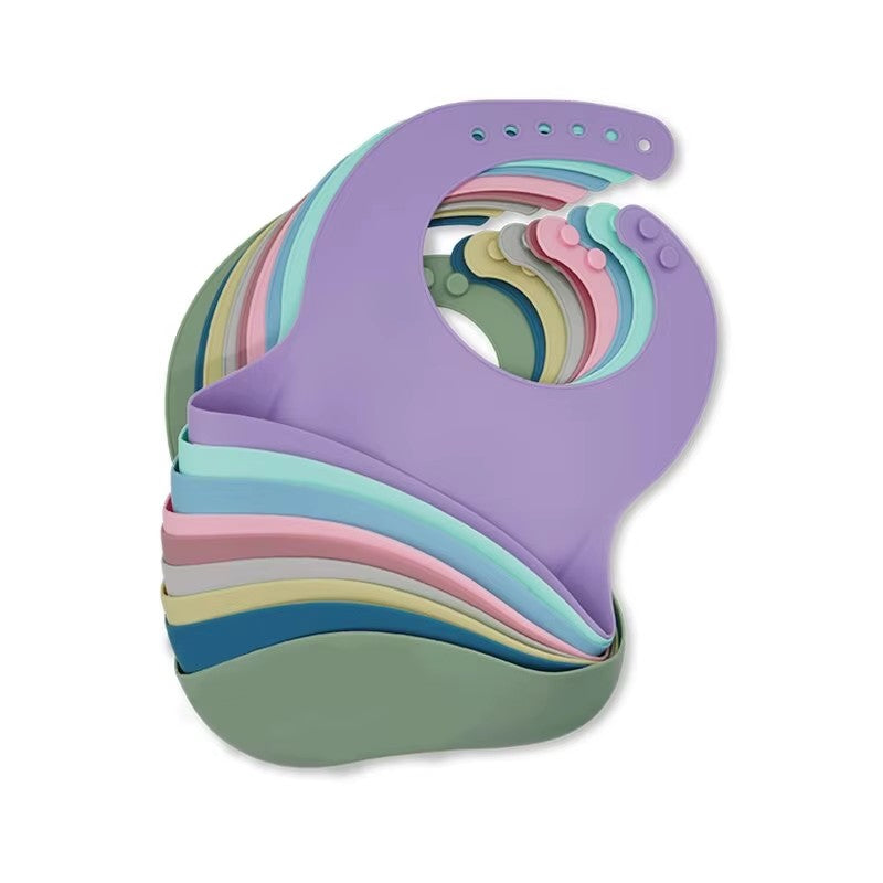 3D Waterproof Baby Bibs - Cute Cartoon Animal Print