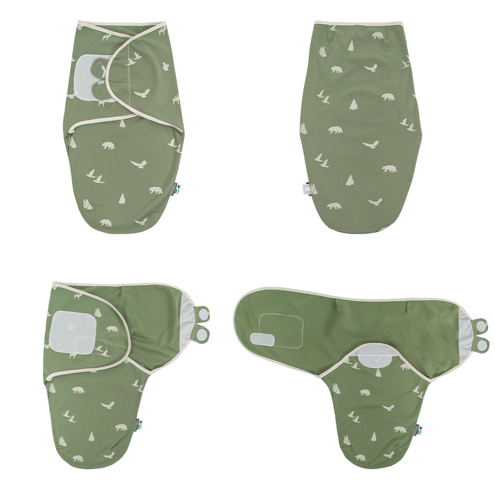 Newborn Swaddle: Cotton Baby Sleeping Bag 0-6M - Soft, Breathable, Anti-Startle