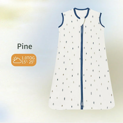 Newborn Sleep Sack: Baby Sleeping Bag 100% Cotton Summer Sleep sack 3-18M