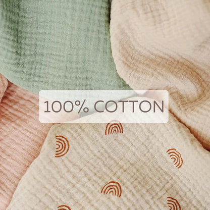 Muslin Breastfeeding Cover Portable 100% Cotton Nursing Cover Breathable Blanket for Baby Stroller Car Seat Cover 71*95cm
