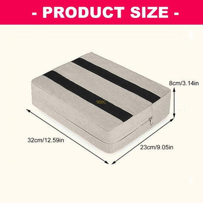 Infant Car Seat: Secure Child Travel Seat with Safety Straps & Linen Comfort