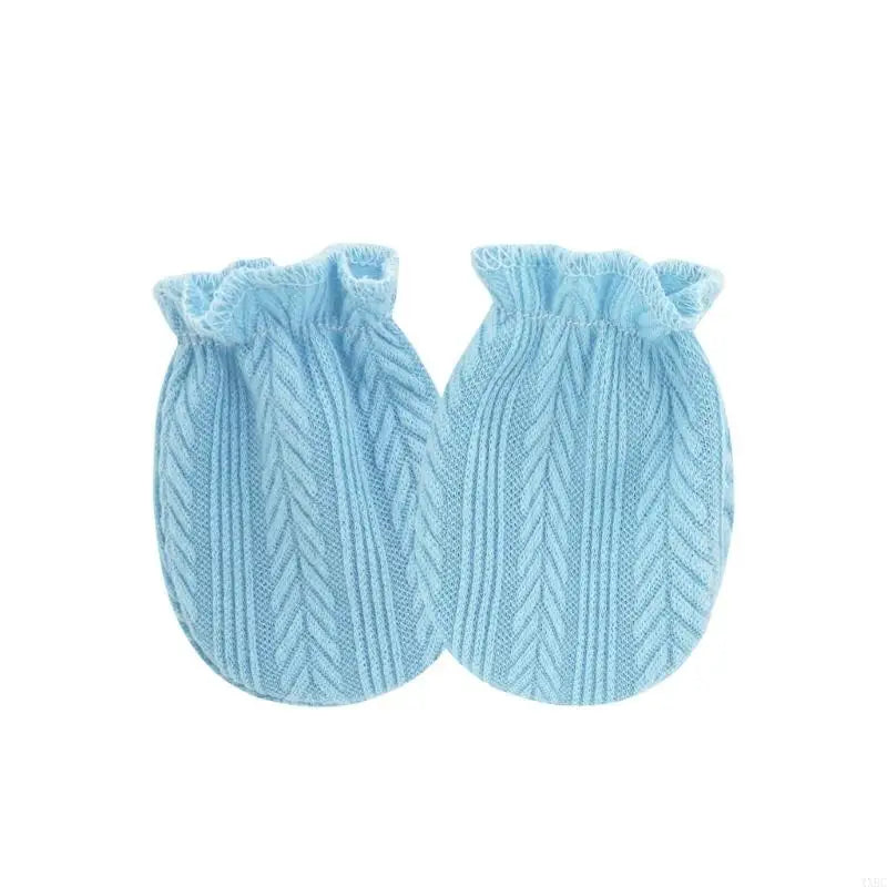 Soft Cotton Baby Mittens - Scratch Proof Gloves for Newborns