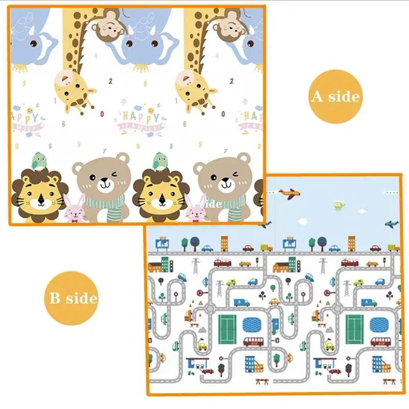 Baby Crawling Play Mats Non-toxic High-quality EPE Baby Activity Gym Carpet Baby Game Children's Safety Rug
