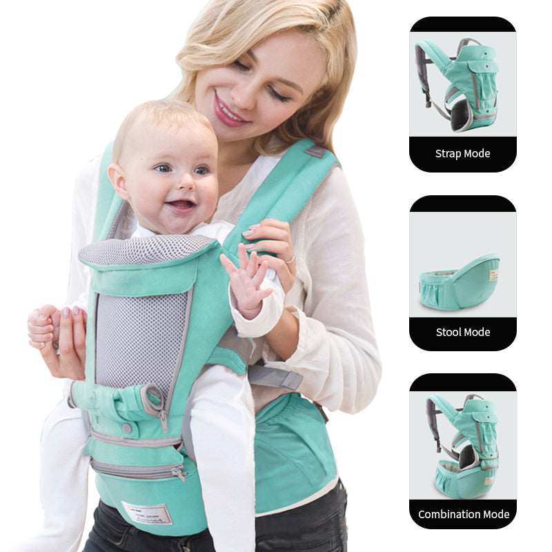 Ergonomic Baby Carrier 0-36M Hipseat Sling for Travel