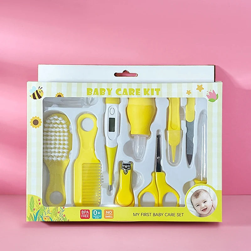 Baby Essentials: 10-Piece Grooming Essentials Set