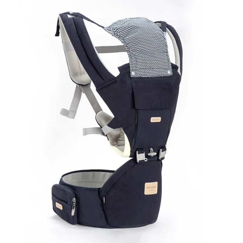 Ergonomic Baby Carrier 0-36M Hipseat Sling for Travel