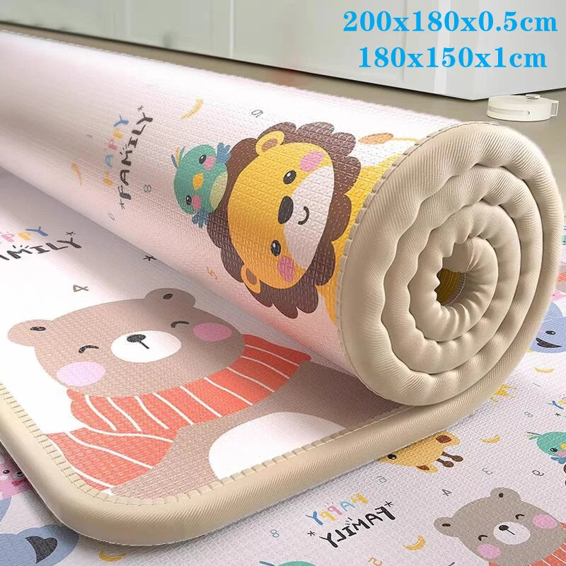 Baby Crawling Play Mats Non-toxic High-quality EPE Baby Activity Gym Carpet Baby Game Children's Safety Rug