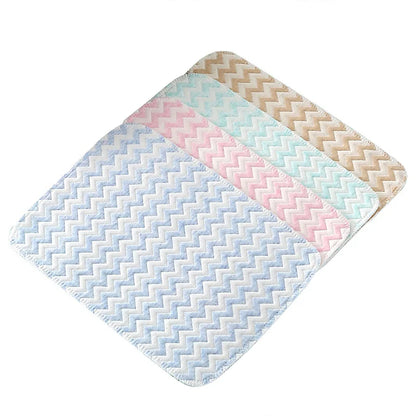 Reusable Diaper Changing Pads for Baby Infant Waterproof Crib Changing Mat Urine Sheet Cotton Diaper Cover Bed Changing Mattress