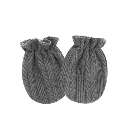 Soft Cotton Baby Mittens - Scratch Proof Gloves for Newborns