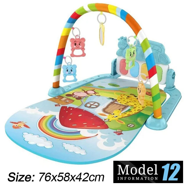 Baby Play Mat: Music Rack & Piano Play Mat 0-36 Months