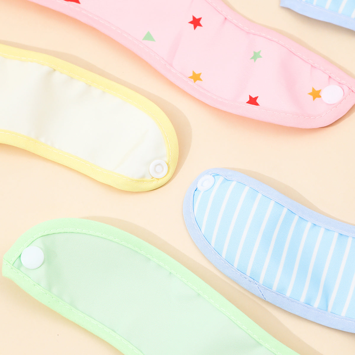 Baby Bibs: Cartoon Bibs Waterproof Bandanas for Newborns