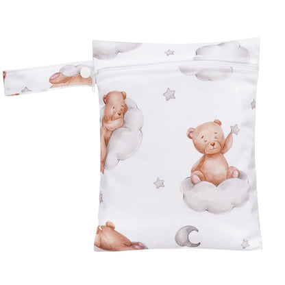 Portable Diaper Bag: Compact 18x25cm Storage Solution