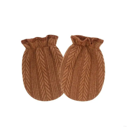 Soft Cotton Baby Mittens - Scratch Proof Gloves for Newborns