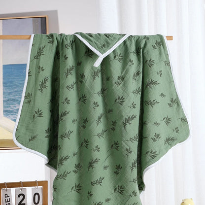 Cotton Hooded Baby Towel - Soft, Absorbent & Reusable