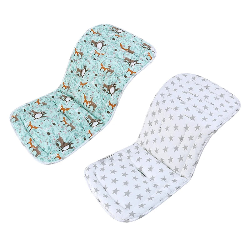 Cotton Baby Stroller Pad - All Seasons Comfort Seat Cushion