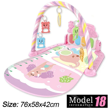 Baby Play Mat: Music Rack & Piano Play Mat 0-36 Months