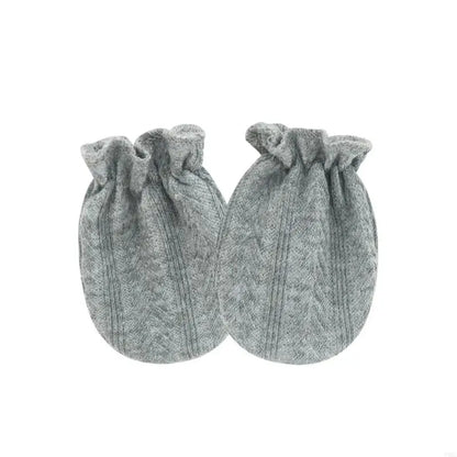 Soft Cotton Baby Mittens - Scratch Proof Gloves for Newborns