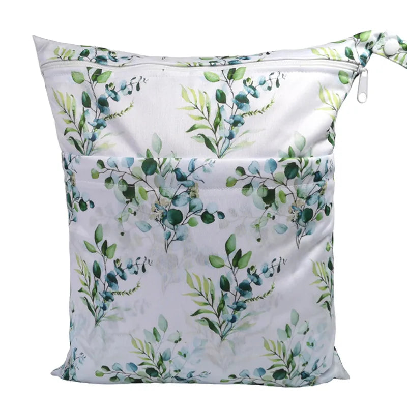 Diaper Bag: Waterproof Wet Dry Bag for Baby Diapers - Sigzagor 36x29cm