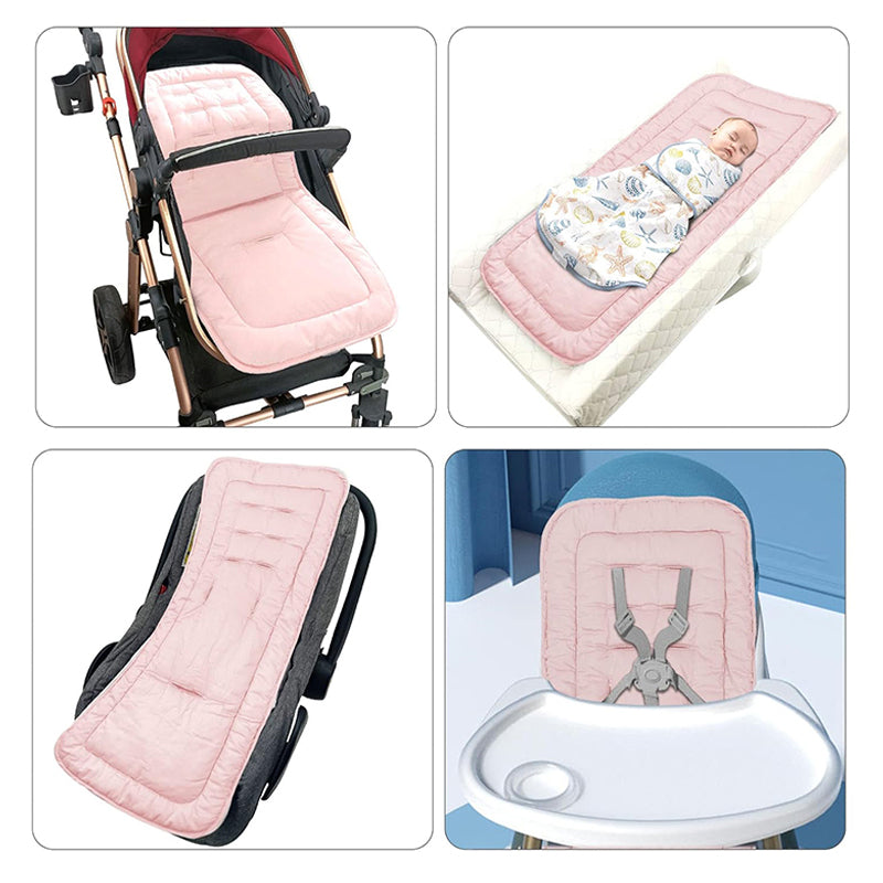 Cotton Baby Stroller Pad - All Seasons Comfort Seat Cushion