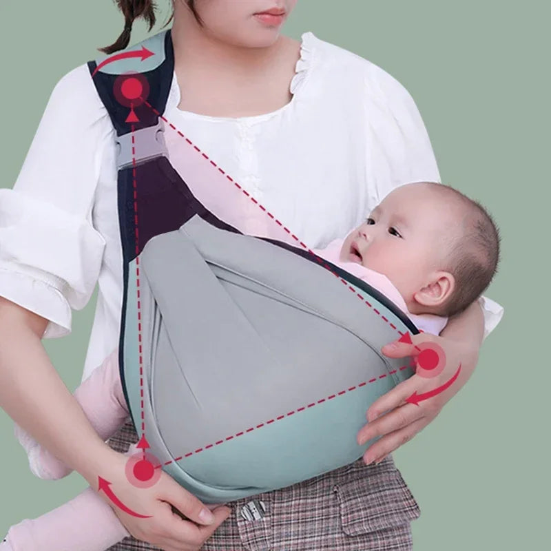 Baby Carrier: Ergonomic Baby Carrier Wrap - 2025 Multifunctional Sling