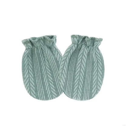 Soft Cotton Baby Mittens - Scratch Proof Gloves for Newborns
