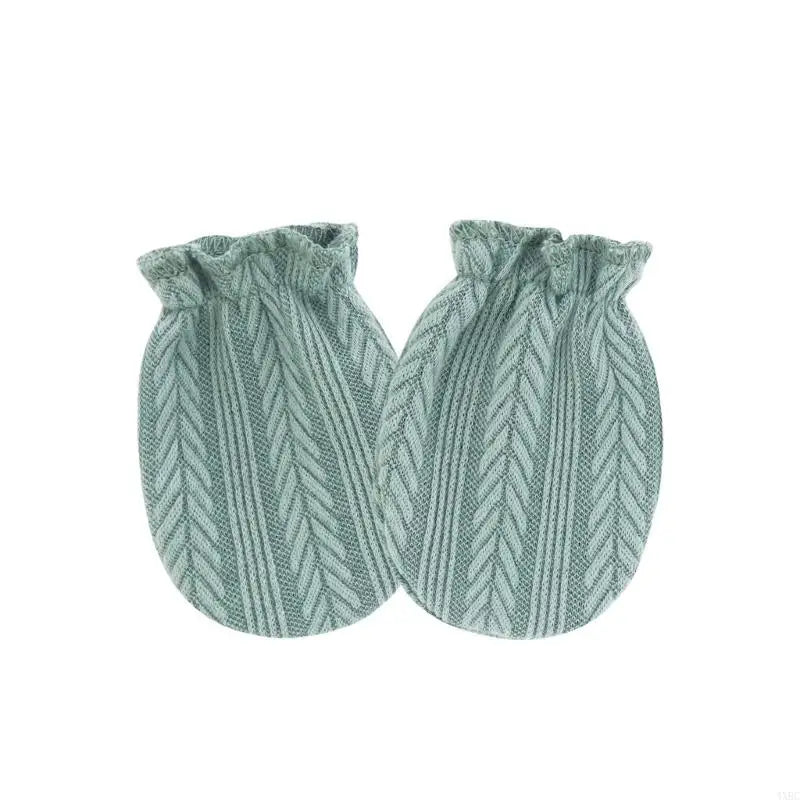 Soft Cotton Baby Mittens - Scratch Proof Gloves for Newborns