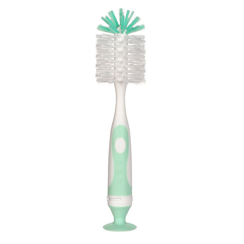 Nylon Baby Bottle & Cup Cleaning Brush Set with Suction Stand