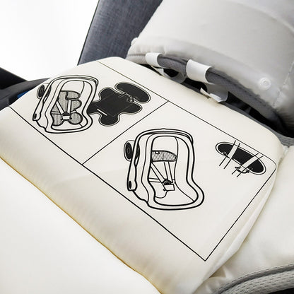 Baby Car Seat Cushion - 4-in-1 Pushchair & Buggy Mat