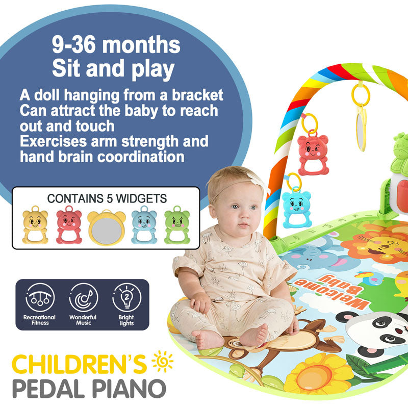 Baby Play Mat: Music Rack & Piano Play Mat 0-36 Months