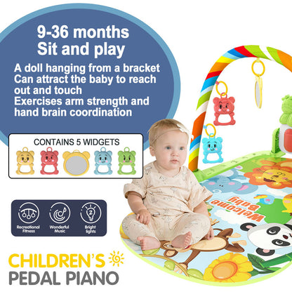 Baby Play Mat: Music Rack & Piano Play Mat 0-36 Months