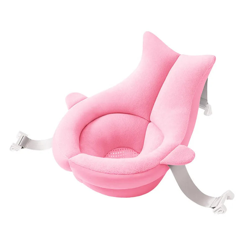 Non-Slip Baby Seat Cushion Bath Mat - Soft Mesh, Safe & Breathable