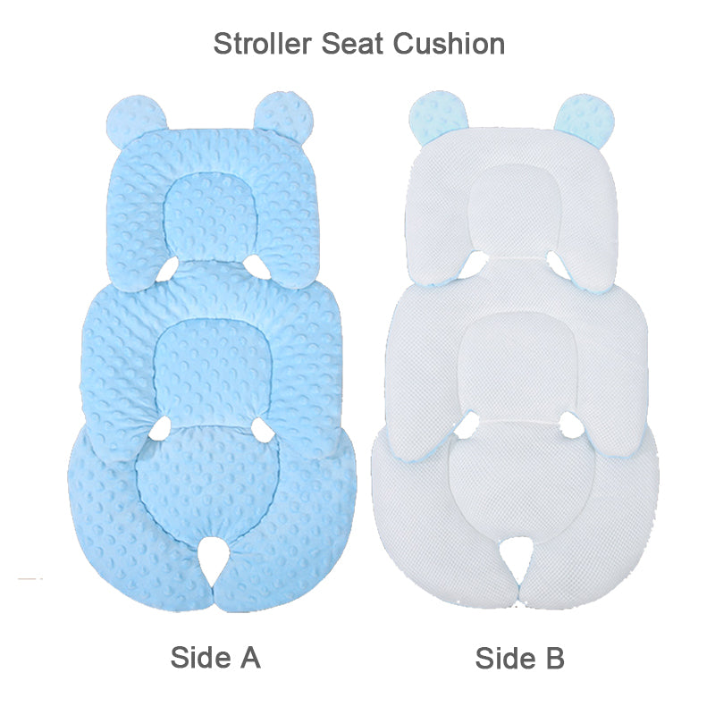 Baby Stroller Seat Cushion - 4 Seasons Breathable Mesh Pad