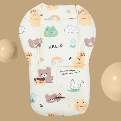 Baby Highchair Seat Cushion Pad - Soft Cotton Booster Mat