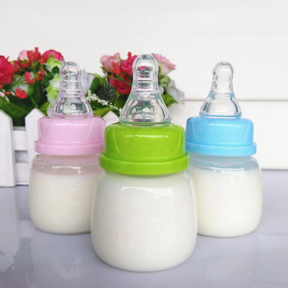 Baby Bottles: Natural Mini Nursing Bottle for Newborns - Milk & Juice