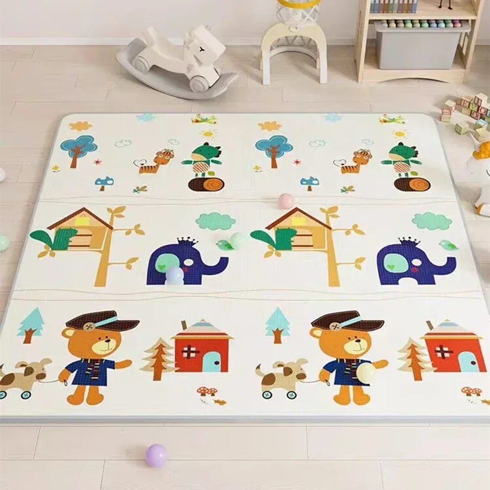 Baby Crawling Play Mats Non-toxic High-quality EPE Baby Activity Gym Carpet Baby Game Children's Safety Rug