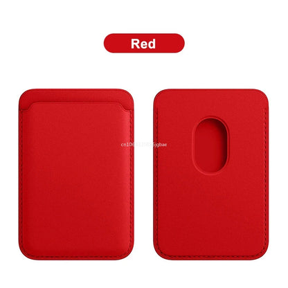 Magnetic Leather Card Holder: Magsafe Phone Wallet Case