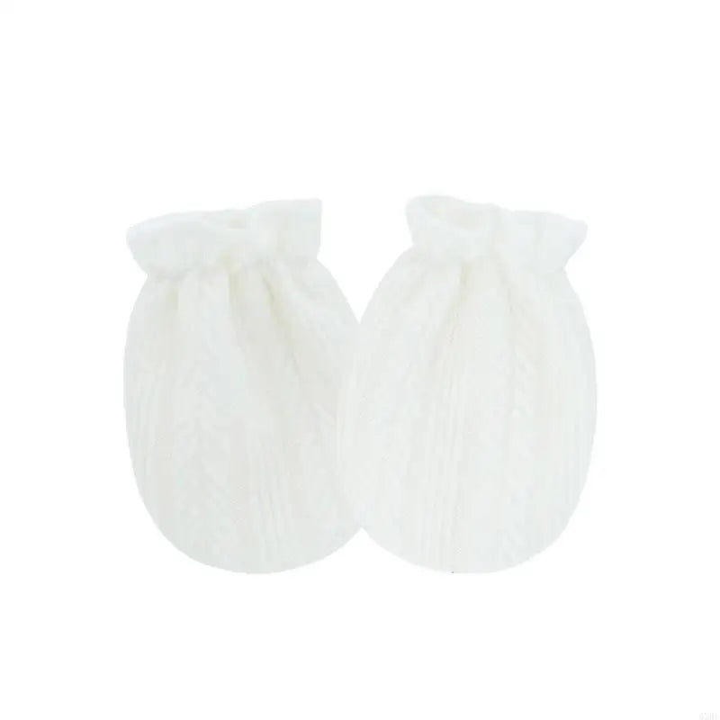 Soft Cotton Baby Mittens - Scratch Proof Gloves for Newborns
