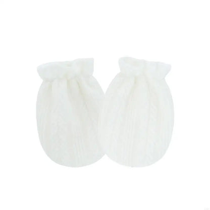 Soft Cotton Baby Mittens - Scratch Proof Gloves for Newborns