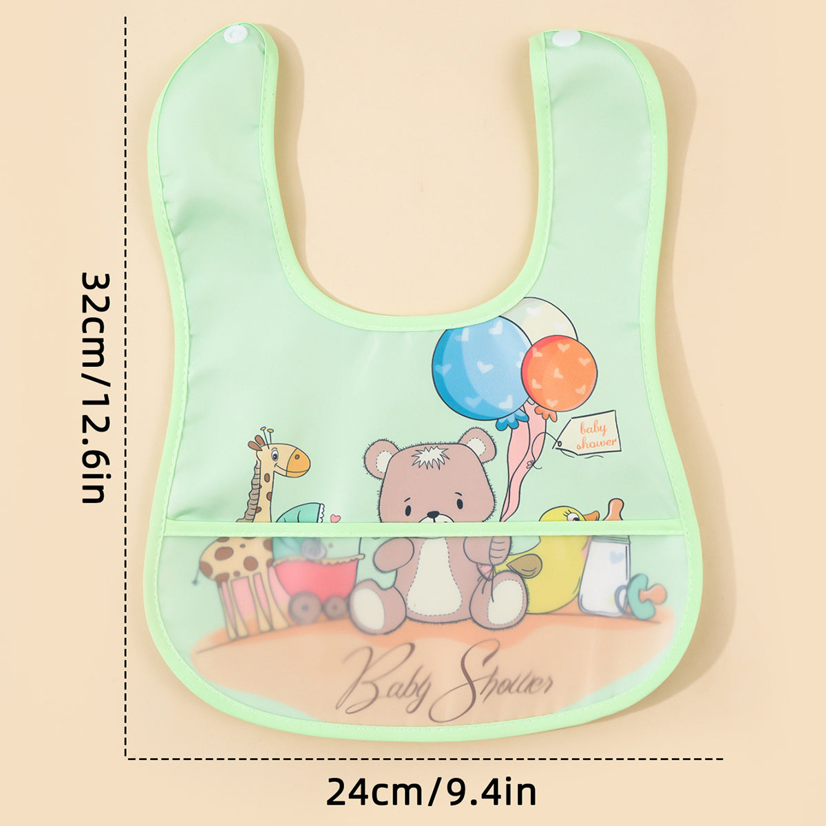 Baby Bibs: Cartoon Bibs Waterproof Bandanas for Newborns