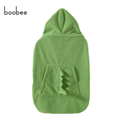 1Pc Infant Carrier Waist Stool Windshield Quilt, Suitable for Various Occasions, Pure Color Dinosaur Cloak, Super Soft and Comfortable Baby Windshield Blanket, Multifunctional Front Hug Windproof Cloak Stroller Blanket, Perfect Baby Shower Gift for Babies