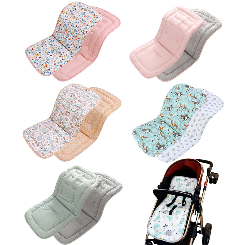 Cotton Baby Stroller Pad - All Seasons Comfort Seat Cushion